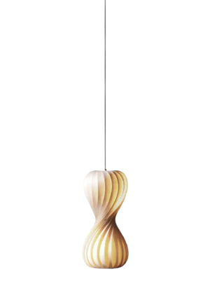 007 Pendant Birch Natural 055 Light On Packshot