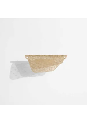 Brass wall light mediterranea