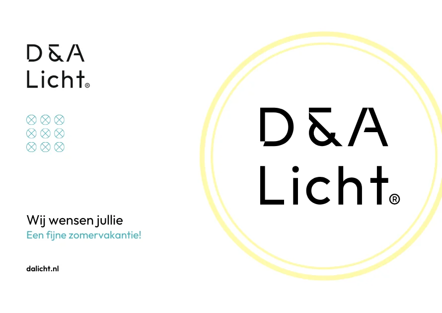 Fijne zomervakantie DA Licht